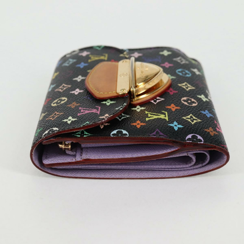 【日本直送】路易威登 Monogram Multicolor Portefeuille Joy 皮夾 M60282 LV Auth 128839V-2