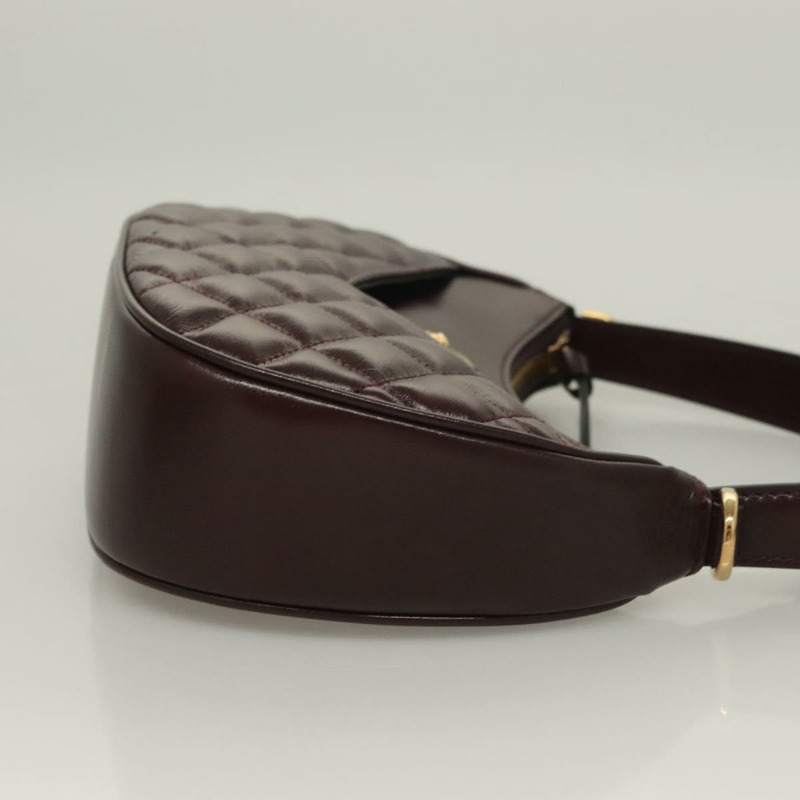 【日本直送】VERSACE 肩背包 皮革 2 向 棕金色 正品 130286-2