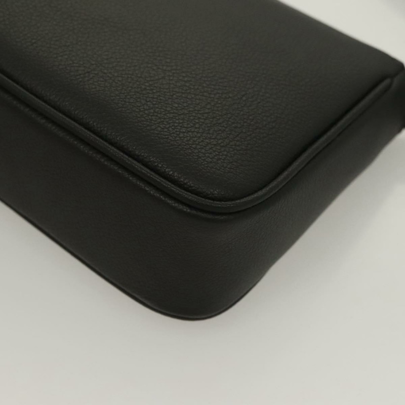 【日本直送】VERSACE 肩背包 皮革 黑金 正品 130273-14