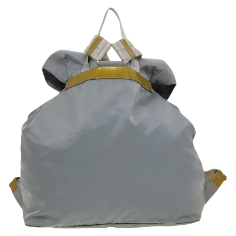 【日本直送】PRADA 背包尼龍淺藍色銀色正品 130642-1