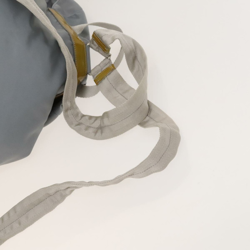 【日本直送】PRADA 背包尼龍淺藍色銀色正品 130642-7