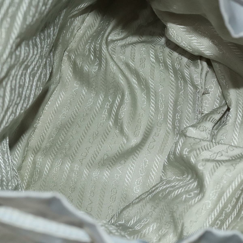 【日本直送】PRADA 背包尼龍淺藍色銀色正品 130642-10