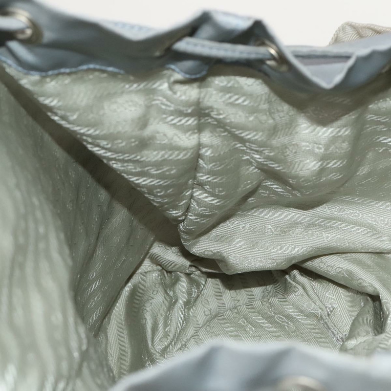 【日本直送】PRADA 背包尼龍淺藍色銀色正品 130642-22