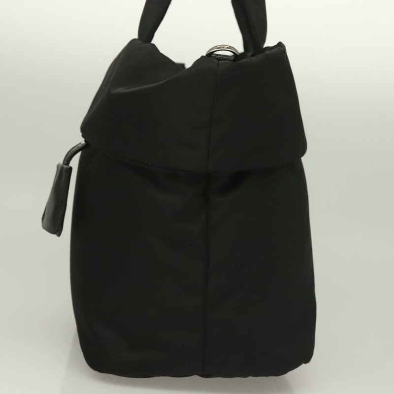 【日本直送】PRADA 手提包 尼龍 黑色 銀色 正品 130993-2