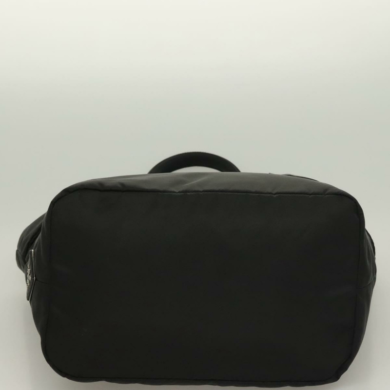 【日本直送】PRADA 手提包 尼龍 黑色 銀色 正品 130993-4