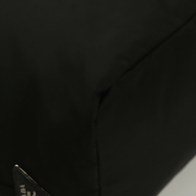【日本直送】PRADA 手提包 尼龍 黑色 銀色 正品 130993-8