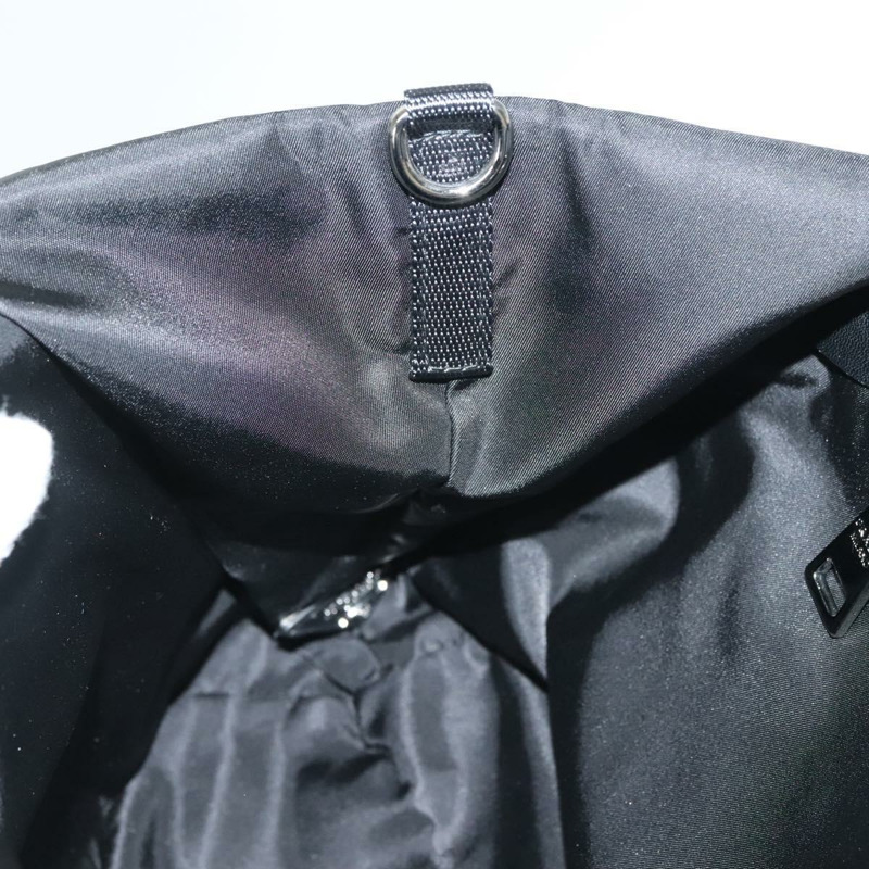 【日本直送】PRADA 手提包 尼龍 黑色 銀色 正品 130993-18