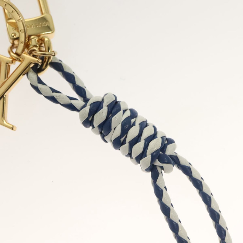 【日本直送】路易威登航海結飾皮革藍色白金 M01816 LV 授權 131098-4