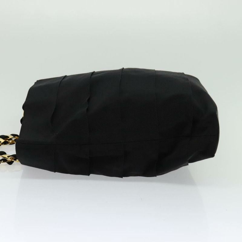 【日本直送】Salvatore Ferragamo Vala 托特包 尼龍 黑色 金色 正品 131038-2