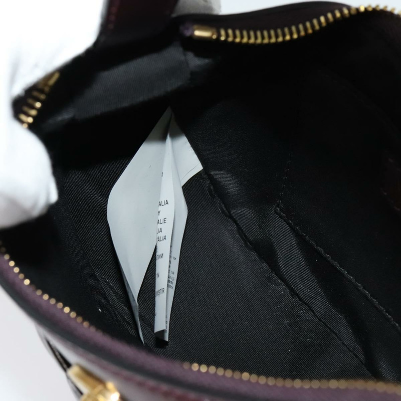 【日本直送】VERSACE 肩背包 皮革 2 使用 棕金色 正品 130287-19