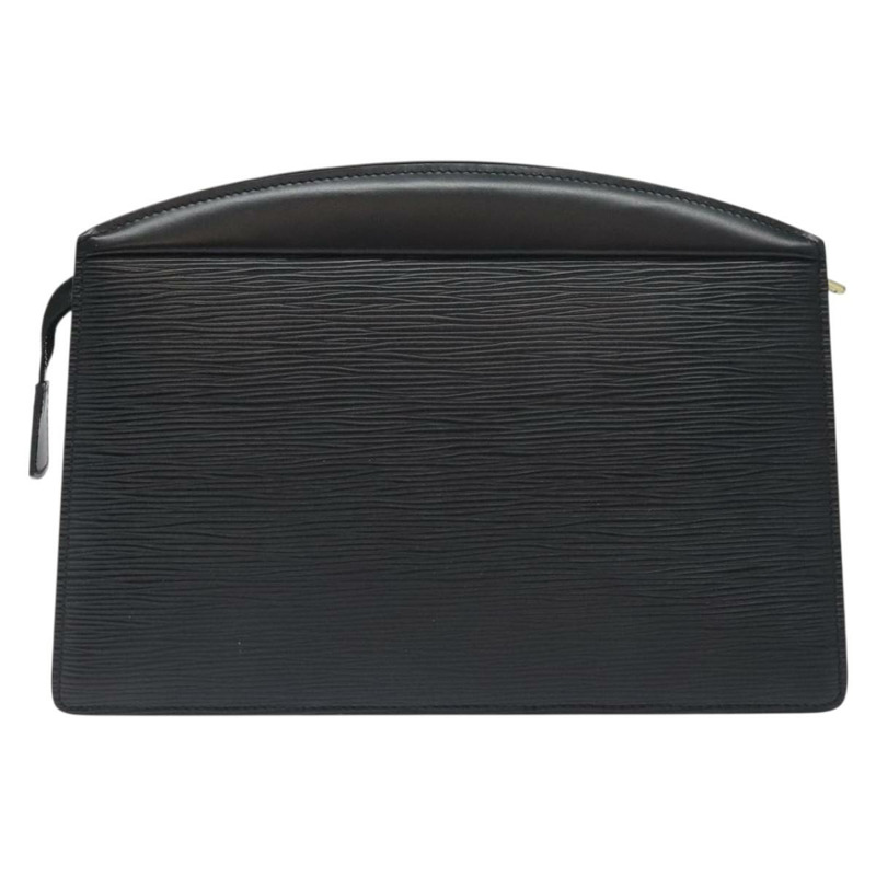 【日本直送】路易威登 Epi Trousse Crete 手拿包 黑色 M48402 LV 正品 131234-1