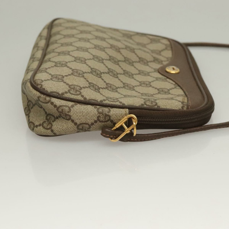 【日本直送】GUCCI GG Supreme 單肩包 PVC 米金色 97 02 068 正品 131941-2