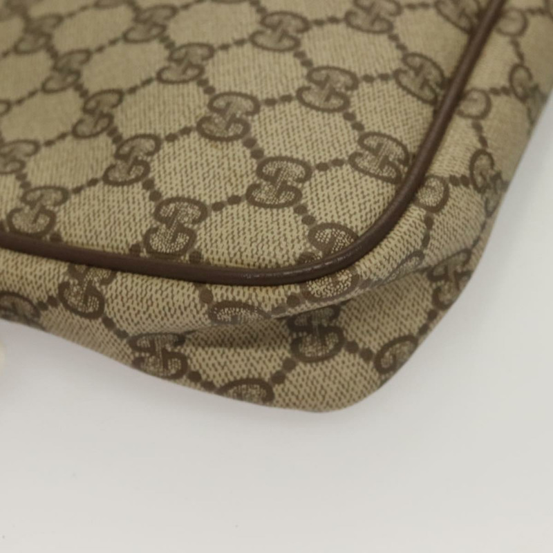 【日本直送】GUCCI GG Supreme 單肩包 PVC 米金色 97 02 068 正品 131941-13