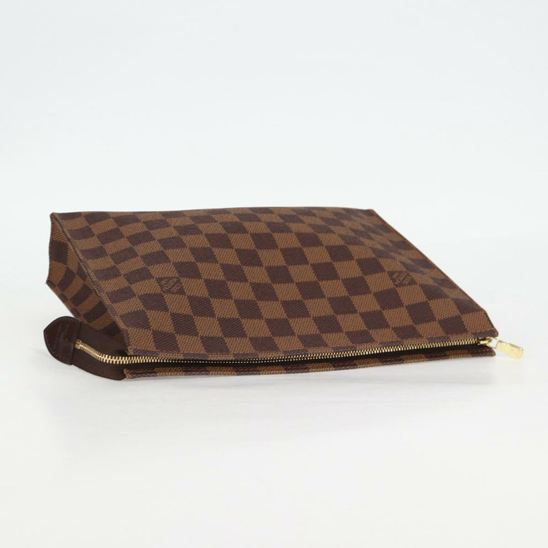 【日本直送】路易威登 Damier Ebene Poche 廁所 26 袋 N47543 LV 正品 132016V-4