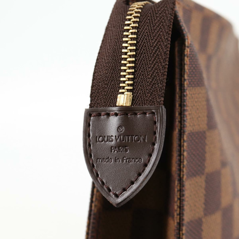 【日本直送】路易威登 Damier Ebene Poche 廁所 26 袋 N47543 LV 正品 132016V-7