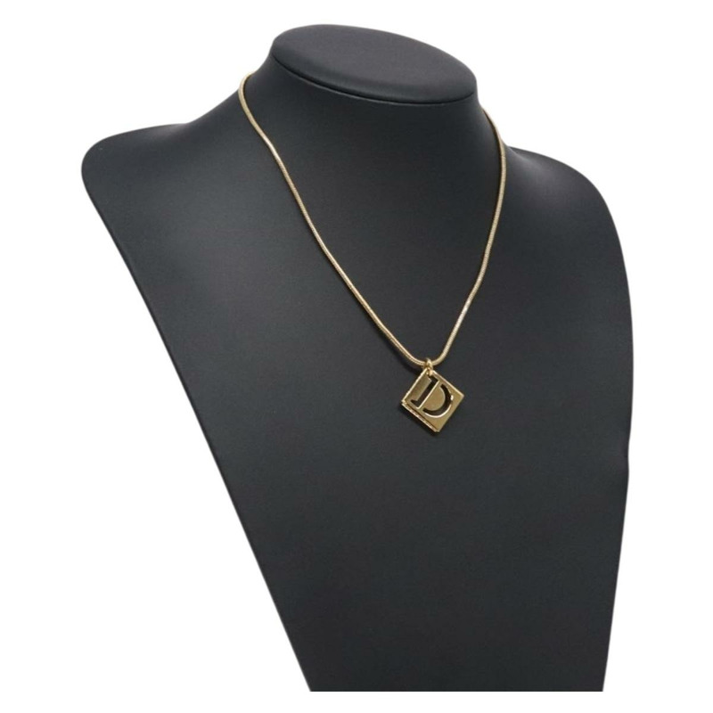 【日本直送】Christian Dior 項鍊 金屬 金 正品 132365-0