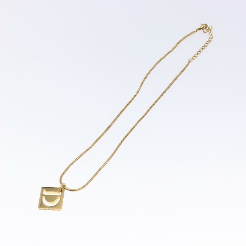 【日本直送】Christian Dior 項鍊 金屬 金 正品 132365-1