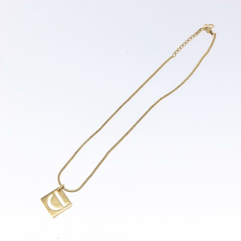 【日本直送】Christian Dior 項鍊 金屬 金 正品 132365-6