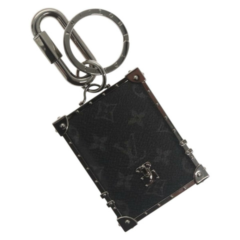 路易威登 Monogram Eclipse Porte Cles 迷你行李箱吊飾 M68284 正品 128814M