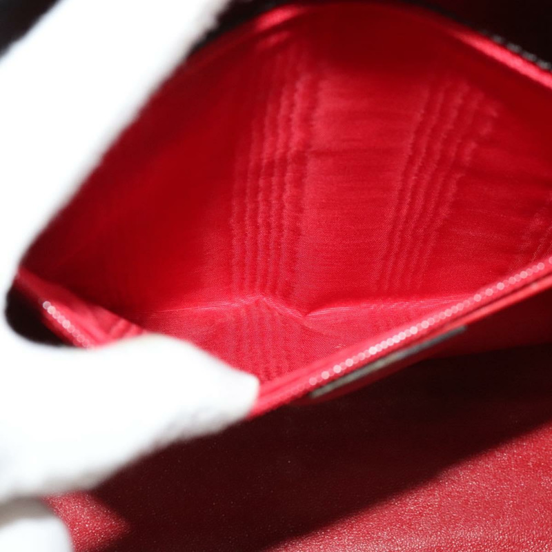 【日本直送】CELINE 手提包 皮革 2way 黑色 金色 Auth 132617-19