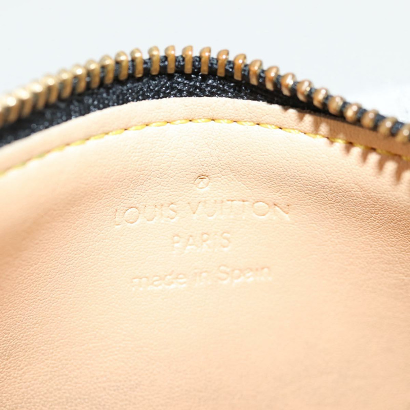 【日本直送】路易威登 Multicolor Pochette Cles 零錢包 黑色 M13664 LV Auth 131839V-9