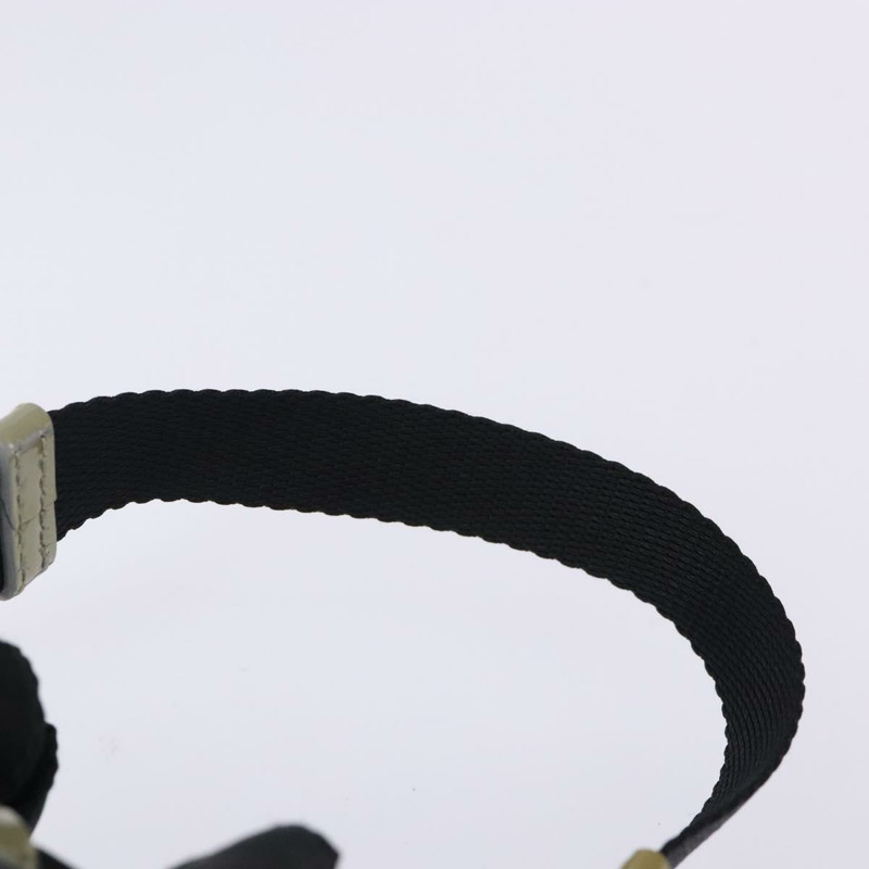 【日本直送】PRADA 尼龍手提包 黑色 銀色 正品 132573-13