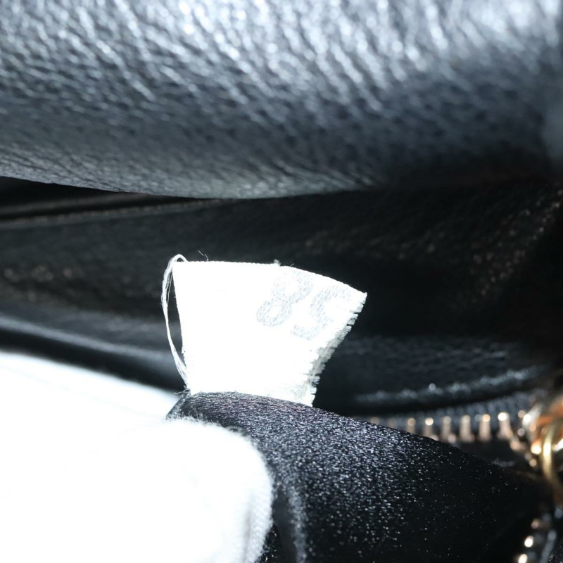 【日本直送】PRADA 鏈條單肩包 皮革 黑色 金色 正品 132747V-10