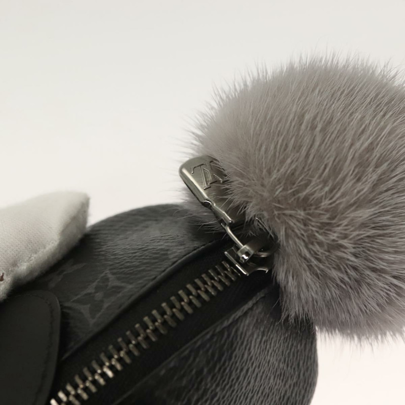 【日本直送】路易威登 Monogram Eclipse LV Chinchilla 零錢包 M00962 LV Auth 133207-9