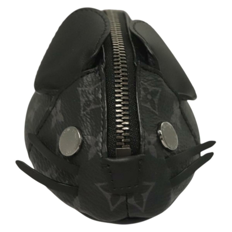 【日本直送】路易威登 Monogram Eclipse LV Chinchilla 零錢包 M00962 LV Auth 133207-12