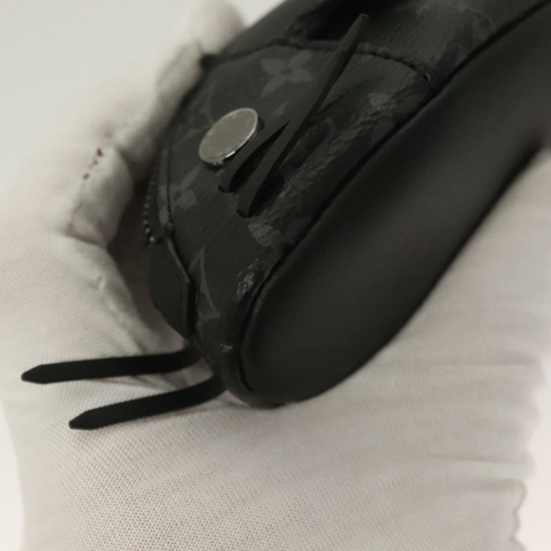 【日本直送】路易威登 Monogram Eclipse LV Chinchilla 零錢包 M00962 LV Auth 133207-14