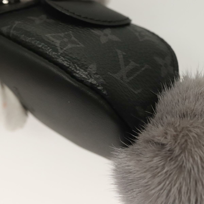 【日本直送】路易威登 Monogram Eclipse LV Chinchilla 零錢包 M00962 LV Auth 133207-15