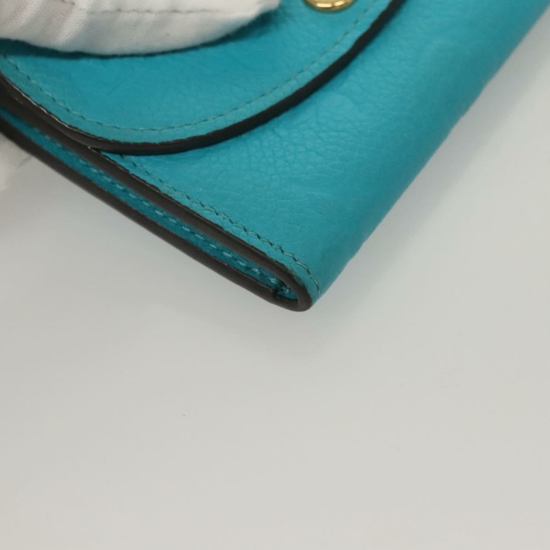 【日本直送】路易威登 Empreinte Porte Monnaie 念珠零錢包藍色 M14085 正品 133196-6