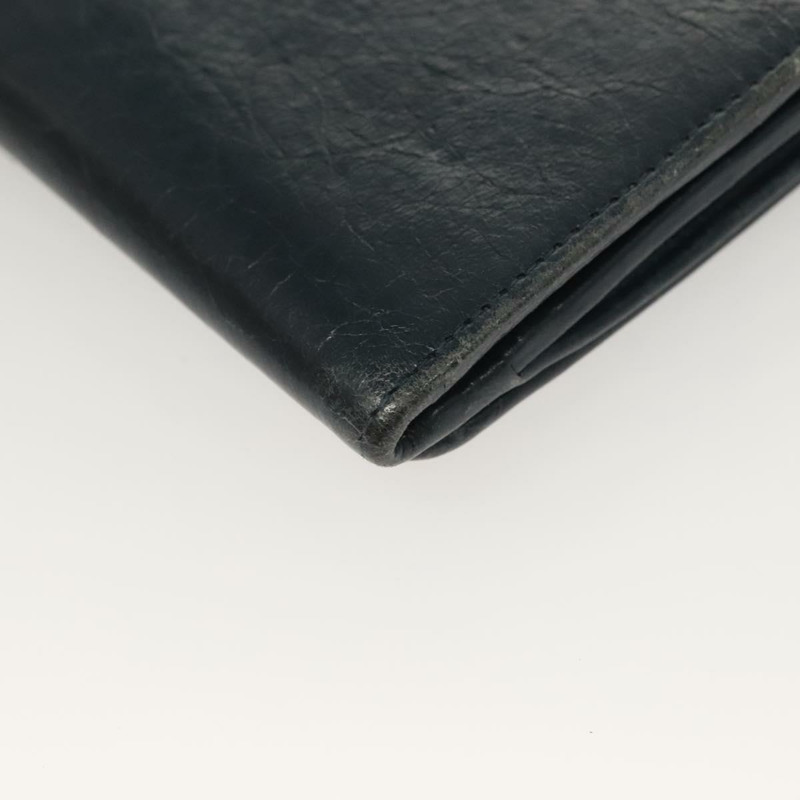 【日本直送】BALENCIAGA Giant Money 長版皮夾 皮革 海軍藍 233599 正品 133180-15