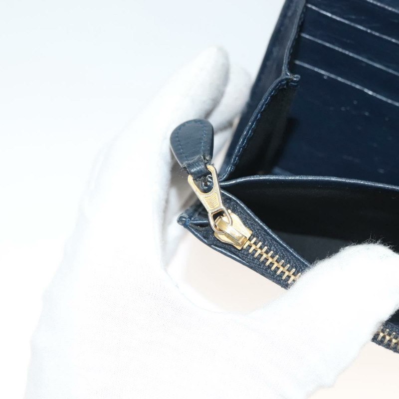 【日本直送】BALENCIAGA Giant Money 長版皮夾 皮革 海軍藍 233599 正品 133180-20