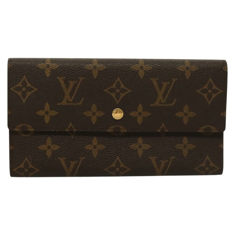 【日本直送】路易威登 Monogram Portefeuille 國際皮夾 M61217 正品 134470-12
