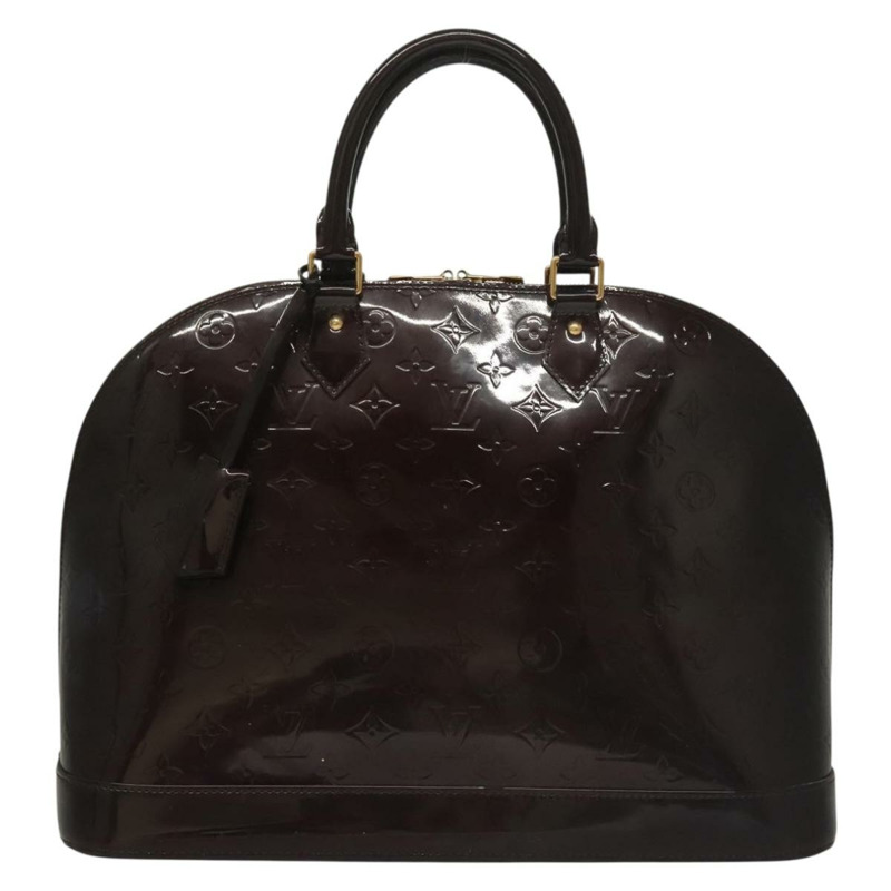 【日本直送】路易威登 Monogram Vernis Alma GM 手提包 Amarante M93595 LV 授權 132917-12