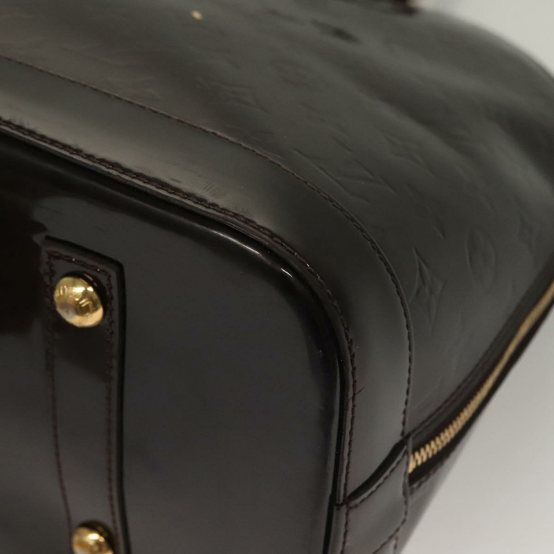 【日本直送】路易威登 Monogram Vernis Alma GM 手提包 Amarante M93595 LV 授權 132917-15