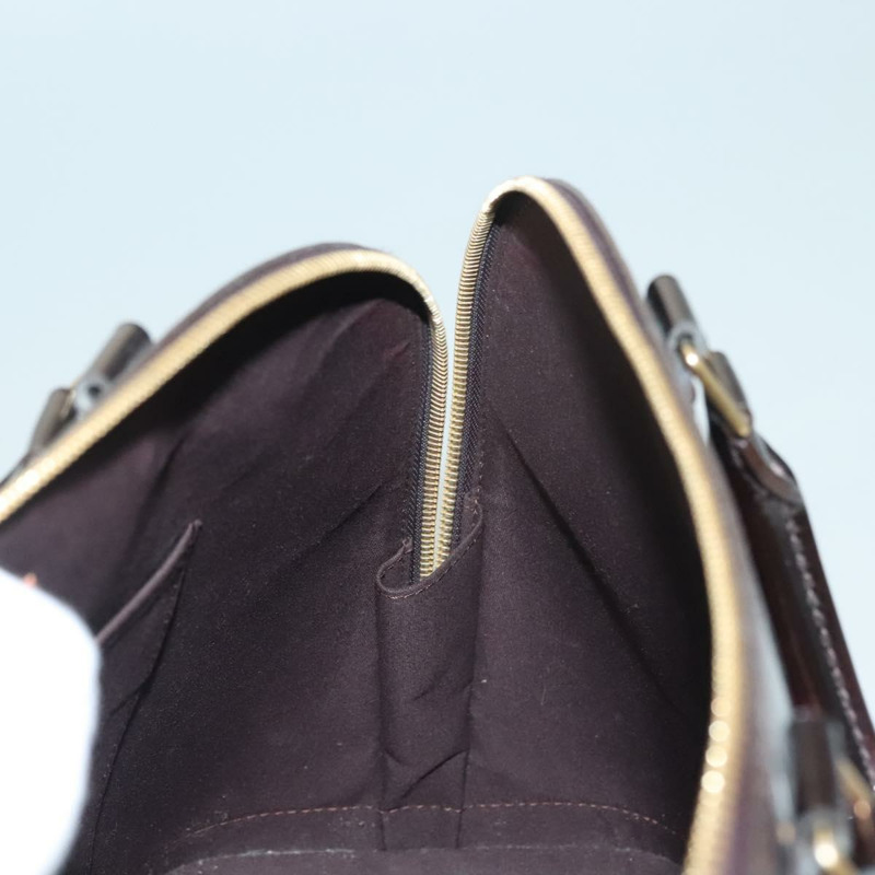 【日本直送】路易威登 Monogram Vernis Alma GM 手提包 Amarante M93595 LV 授權 132917-18