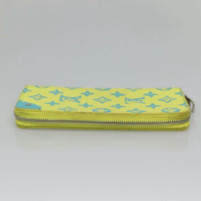 【日本直送】路易威登 Playground Zippy 直式錢包 黃色 M82005 正品 132783-2