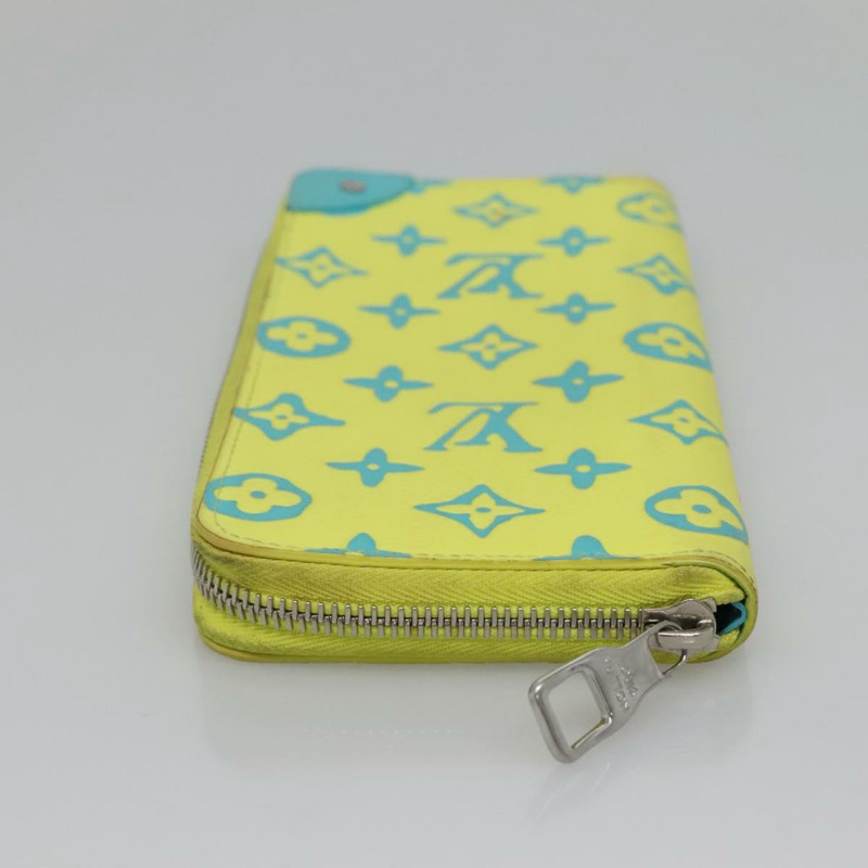 【日本直送】路易威登 Playground Zippy 直式錢包 黃色 M82005 正品 132783-4