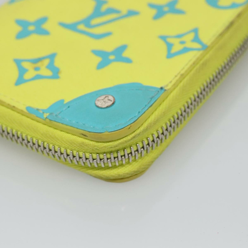 【日本直送】路易威登 Playground Zippy 直式錢包 黃色 M82005 正品 132783-6