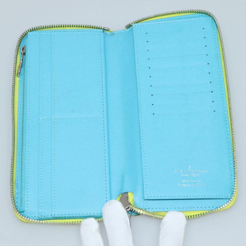 【日本直送】路易威登 Playground Zippy 直式錢包 黃色 M82005 正品 132783-8