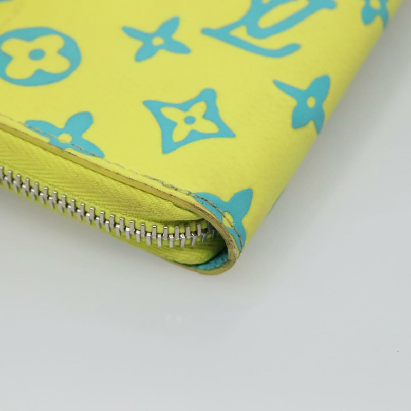 【日本直送】路易威登 Playground Zippy 直式錢包 黃色 M82005 正品 132783-14