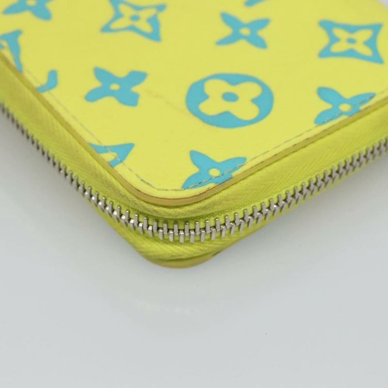 【日本直送】路易威登 Playground Zippy 直式錢包 黃色 M82005 正品 132783-15