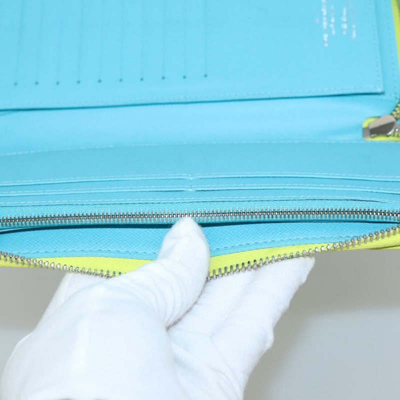 【日本直送】路易威登 Playground Zippy 直式錢包 黃色 M82005 正品 132783-18