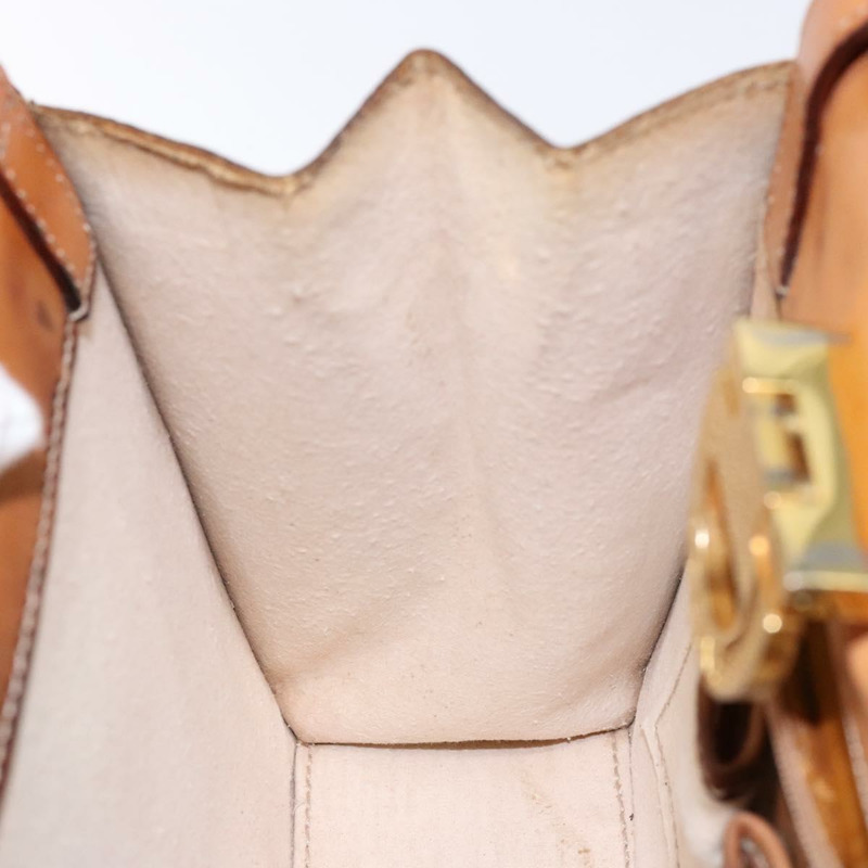 【日本直送】CELINE Macadam帆布手提包 PVC皮革 棕色 金色 正品 134810-19