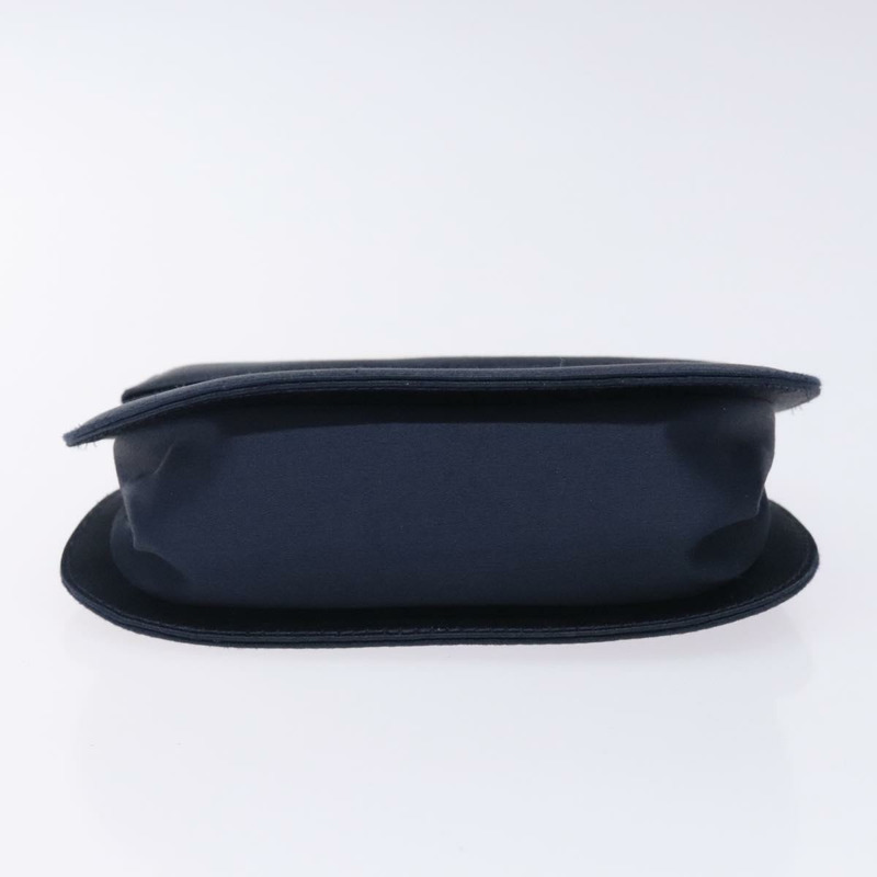 【日本直送】Salvatore Ferragamo Gancini 手提包 緞面海軍藍金色 正品 134768-4
