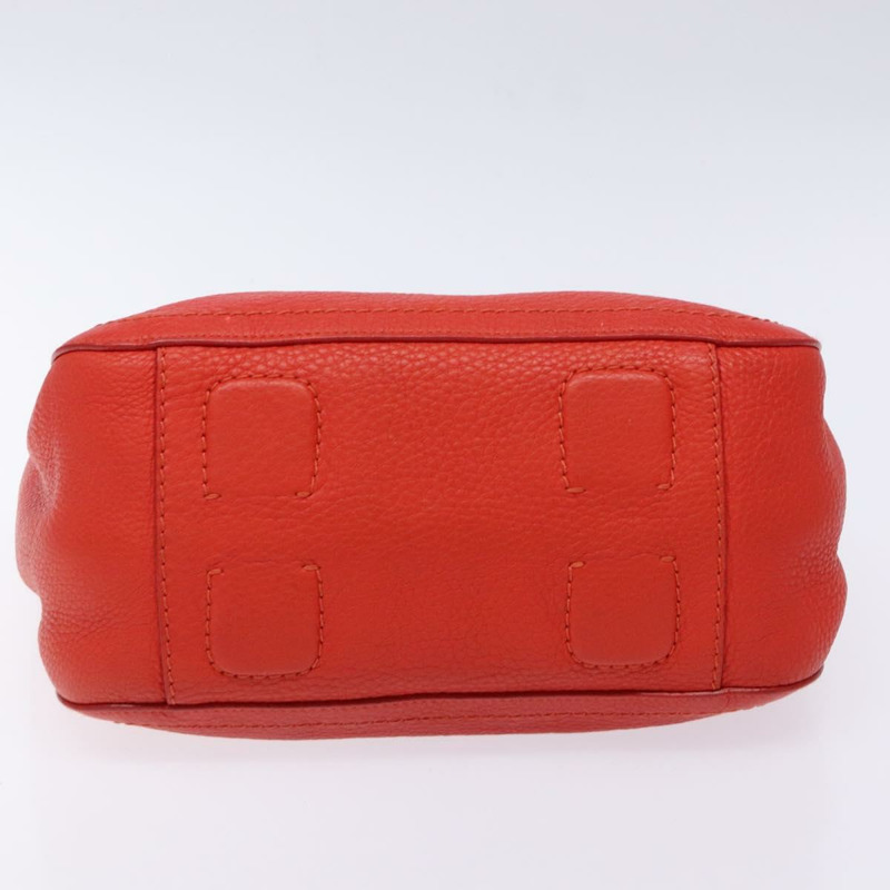 【日本直送】Salvatore Ferragamo Vala 手提包 皮革 紅色 金色 正品 133749-4