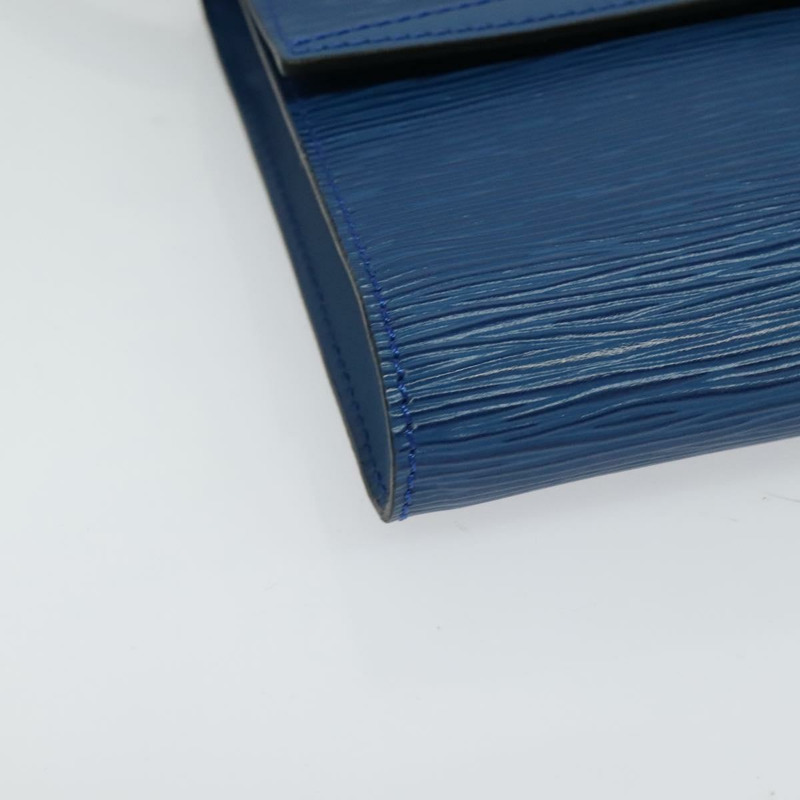 【日本直送】路易威登 Epi Pochette Arche 單背包 藍色 M52575 LV 正品 133691-14