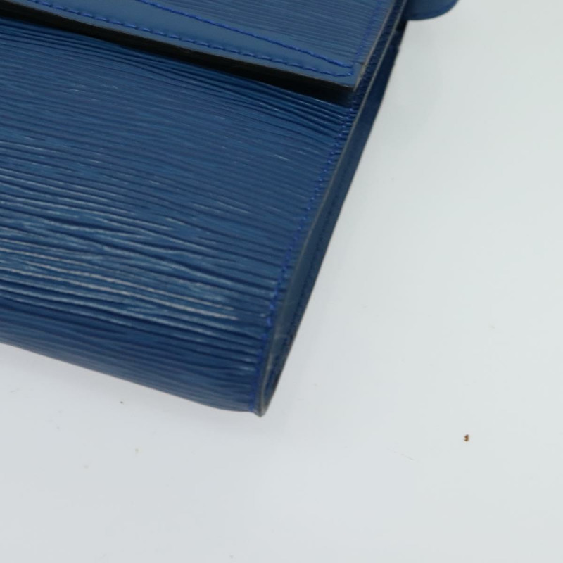 【日本直送】路易威登 Epi Pochette Arche 單背包 藍色 M52575 LV 正品 133691-15